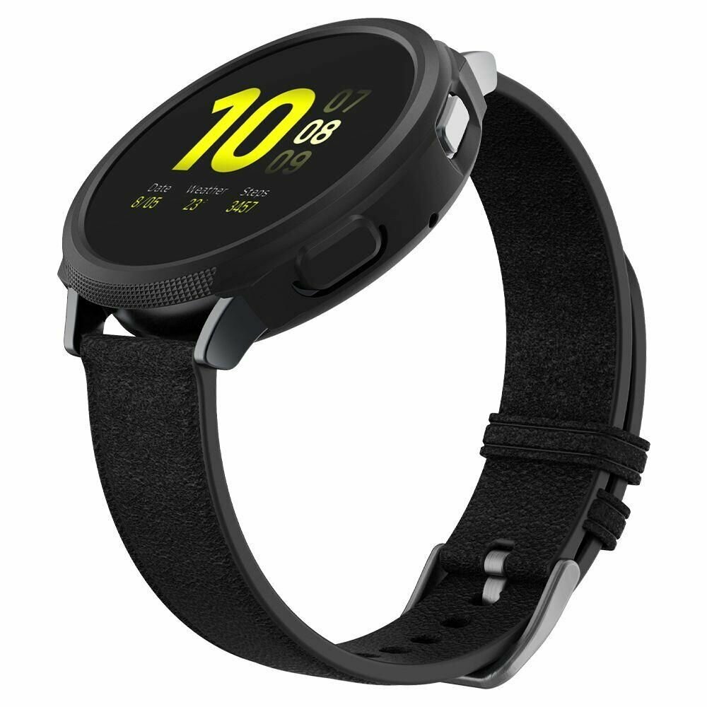 Чехол SPIGEN для Galaxy Watch 5/4 (44 mm) - Liquid Air - Черный - ACS05391 — фото 10