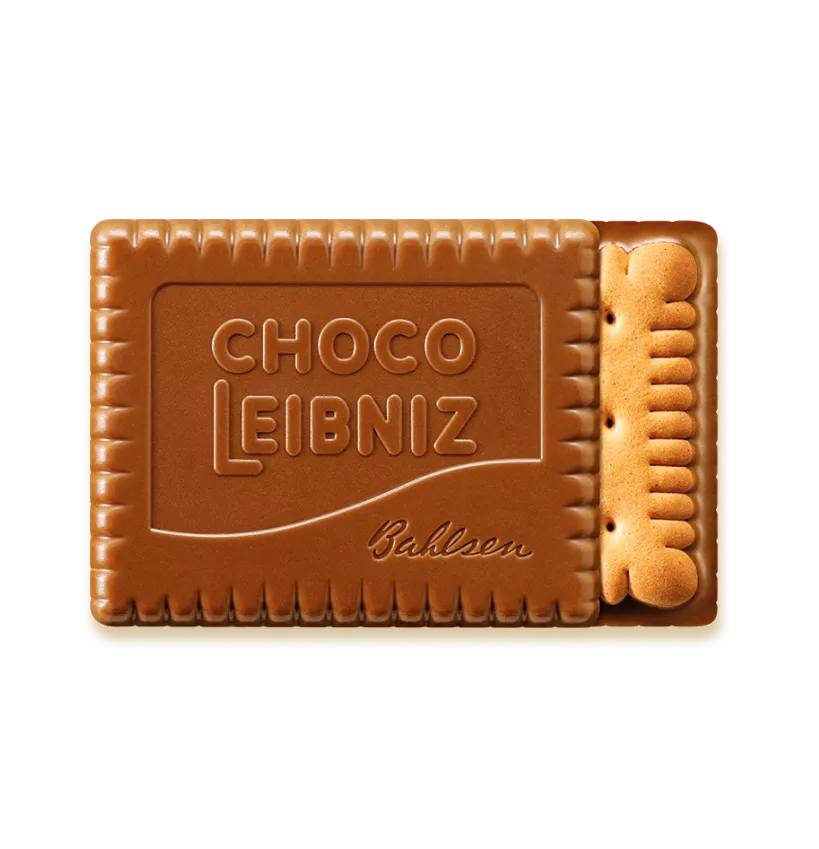 Печенье Leibniz сливочное с шоколадом 125г - фотография № 2