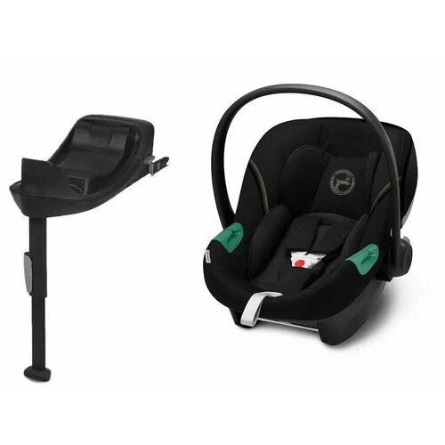 Cybex Aton S2 i-Size с isofix базой One i-Size (Moon Black)