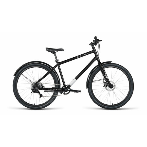 Велосипед 275 FORWARD SPIKE DISK 8-ск 2023 рама 18 черныйсеребристый 3108300₽