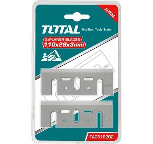 Ножи для рубанка TOTAL 82X29X3.0mm HSS (комплект)