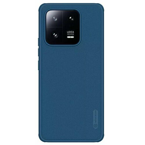 Накладка Nillkin Frosted Shield Pro пластиковая для Xiaomi Mi 13 Pro Blue (синяя) накладка nillkin frosted shield pro пластиковая для meizu 20 pro blue синяя