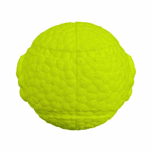 Игрушка Mr.Kranch для собак Мяч с лапкой 8 см неоновая желтая Mr. Kranch 4630147172863