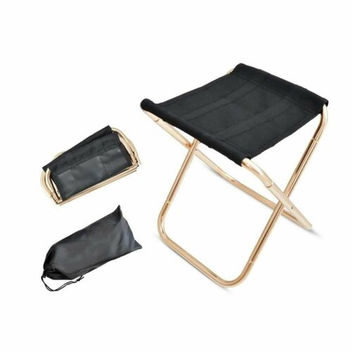стул складной алюминиевый Стул складной туристический / Стул-трансформер карманный / Стул раскладной для пикника для кемпинга для рыбалки для путешествий легкий