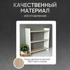 Фото #11 Полка настольная для книг, для кухни, для учебников дуб сонома kvshelf 40х40х12