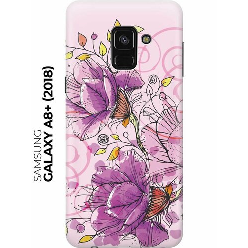 RE: PAЧехол - накладка ArtColor для Samsung Galaxy A8+ (2018) с принтом Розовые цвета re paчехол накладка artcolor для samsung galaxy j4 2018 с принтом розовые цвета