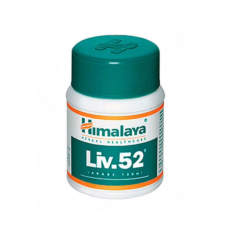 Таблетки Лив.52 Хималая (Liv.52 Himalaya) для лечения печени, для нормализации работы пищеварительной системы, 100 таб.
