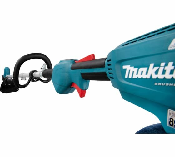 Аккумуляторная коса Makita LXT BL 18 В DUR192LZ (Плечевой ремень. Катушка с леской) - фотография № 10