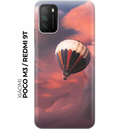 RE: PA Накладка Transparent для Xiaomi Poco M3 / Redmi 9T с принтом Воздушный шар и волшебство силиконовый чехол с принтом lovely fingerprints для xiaomi redmi 9t poco m3 сяоми поко м3 сяоми редми 9т