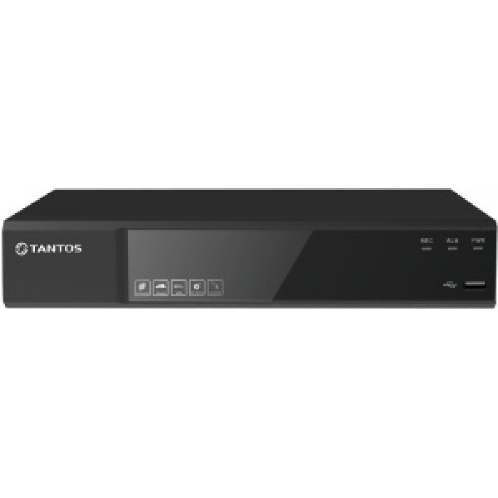 Видеорегистратор Tantos сетевой 8 канальный для IP камер (1 HDD) - фото №5
