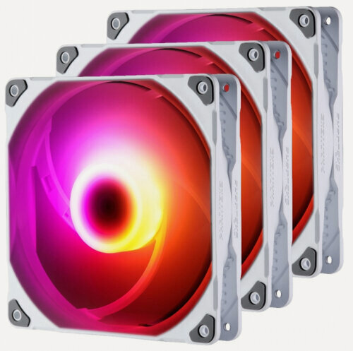 Изображение товара Вентиляторы для корпуса Phanteks M25 DRGB White 140mm 3pcs PH-F140M25_DRGB_PWM_WT01_3P