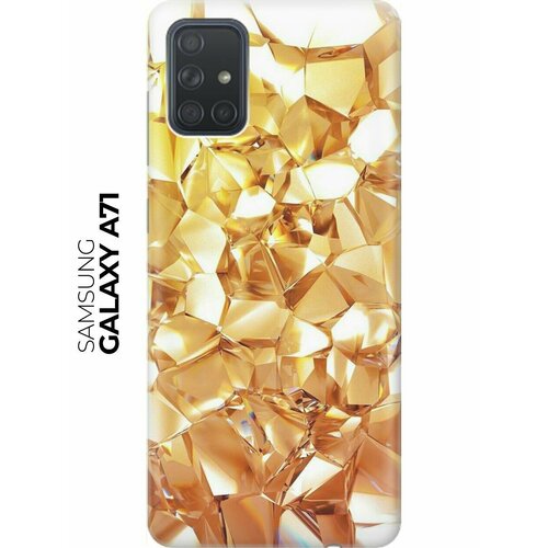 RE: PA Накладка Transparent для Samsung Galaxy A71 с принтом Янтарные камни re pa накладка transparent для samsung galaxy s10 lite с принтом янтарные камни