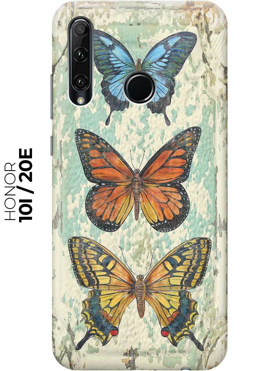 фото RE: PA Чехол - накладка ArtColor для Honor 10i / 20e с принтом "Три бабочки"