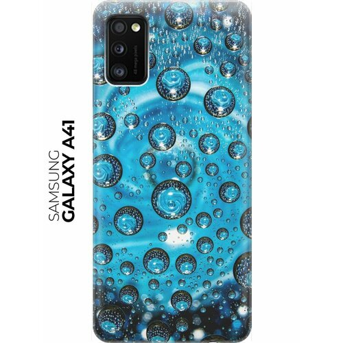 RE: PA Накладка Transparent для Samsung Galaxy A41 с принтом Голубые капли re pa накладка transparent для samsung galaxy a41 с принтом фрукты