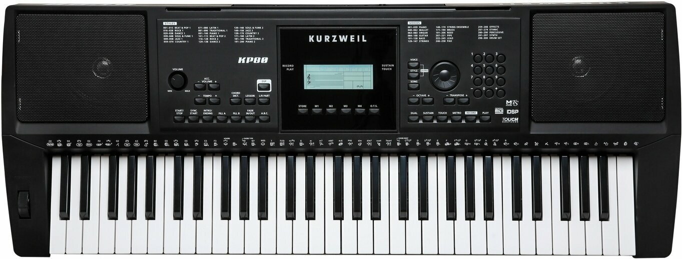 Синтезатор Kurzweil KP150 LB , 61 клавиша, чёрный