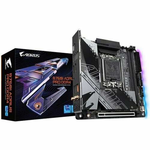 Материнская плата GIGABYTE B760I AORUS PRO DDR4 (LGA1700, mini-ITX)