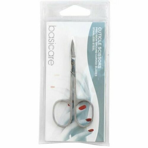 Ножницы для кутикулы Basicare с изогнутыми лезвиями 9 см