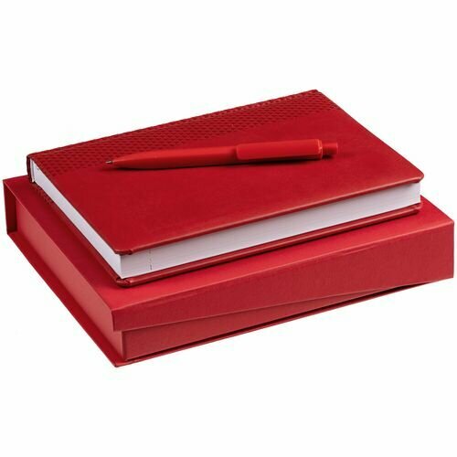 Набор Brand Duo, красный коробка adviser под ежедневник ручку красная