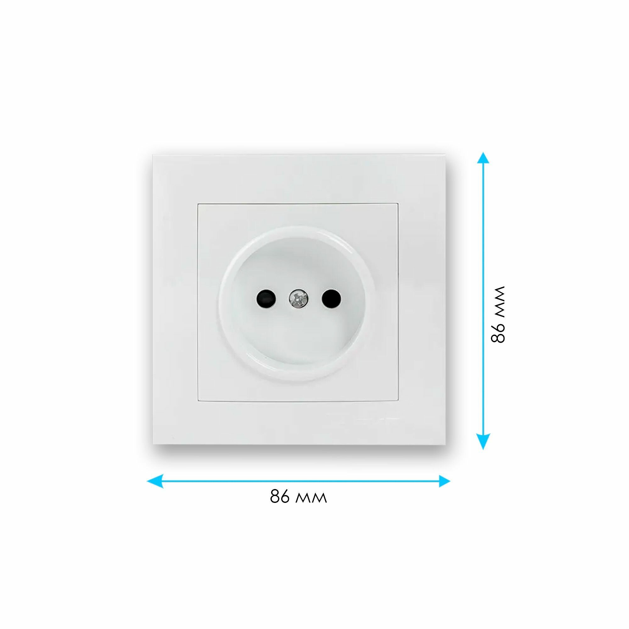 EWR10-022-10 EKF PROxima Валенсия розетка 1-местная б/з 10А белая с защ. штор. - фото №15