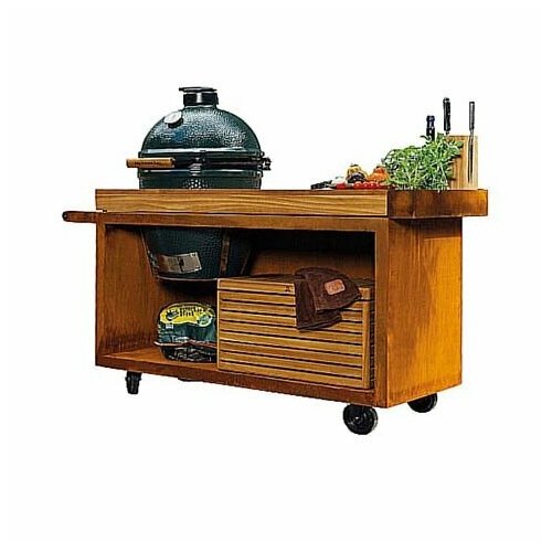 

Стол OFYR Table PRO для Big Green Egg кортен