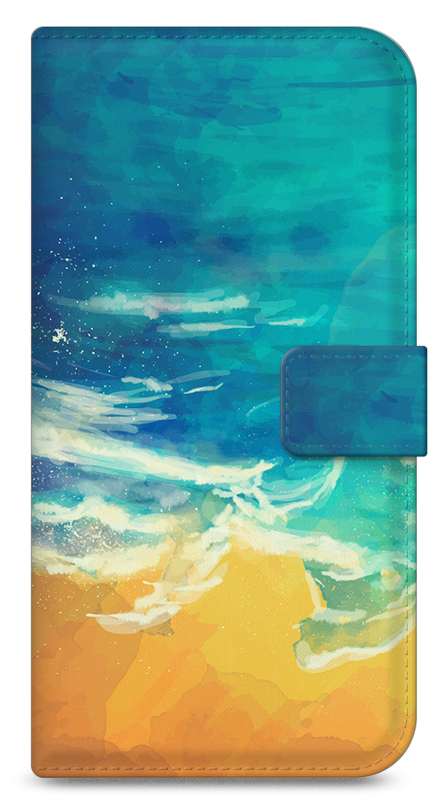 Чехол-книжка "Летний фон 10 book" на Samsung Galaxy J8 / Самсунг Галакси Джей 8