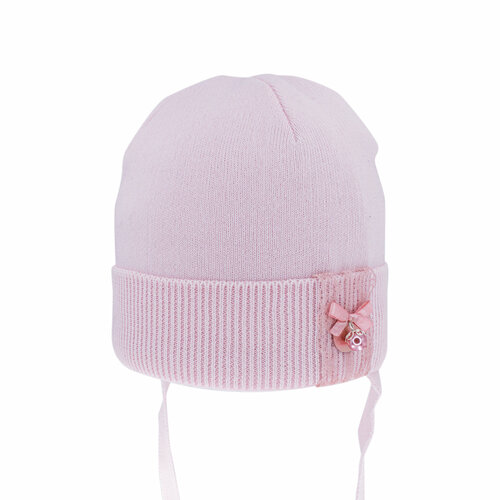 фото Шапка бини андерсен, размер 46-48, розовый