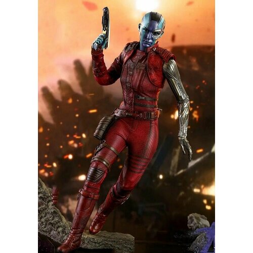 Небула фигурка 30см Мстители, Nebula Avengers Endgame hot sells 1 6 scale gwyneth paltrow pepper potts head sculpt model for 12 inches female action figure toys