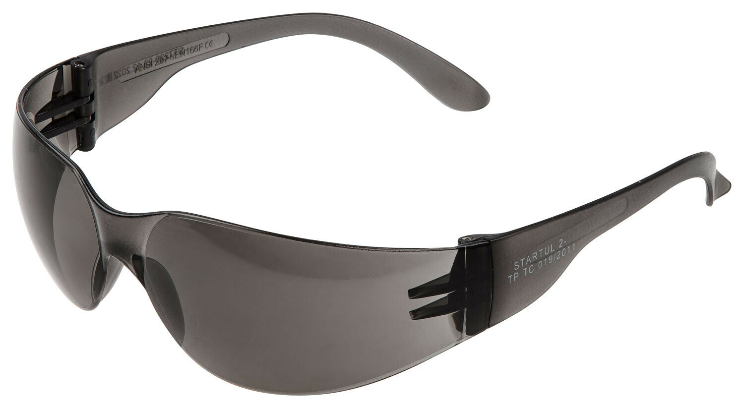 Очки защитные STARTUL ST7220-23, открытые, серые, улучшенная боковая защита, AntiScratch