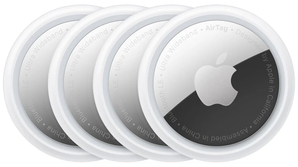 Метка Apple AirTag A2187 компл:1/серебристый (MX532ZE/A)