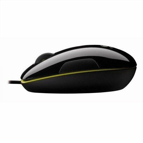 Мышь для компьютера или ноутбука LS1 Laser Mouse USB 1000 dpi Черная с салатовым 189000₽