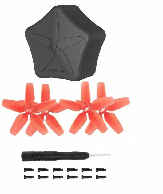 Защитный футляр и пропеллеры DJI Avata (Красный)