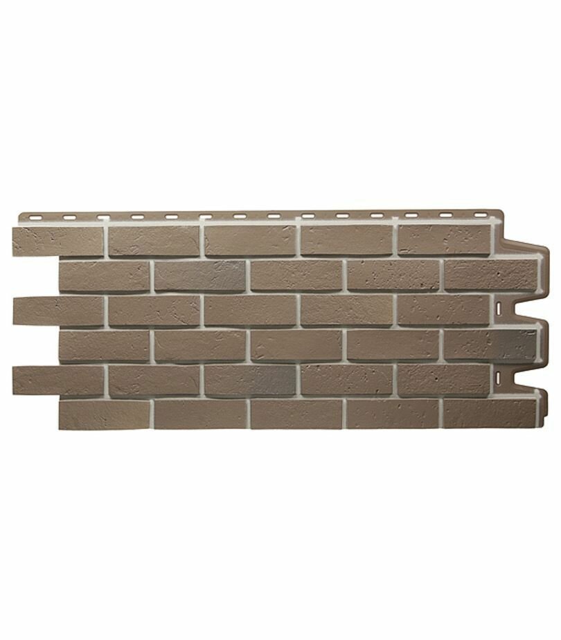 Панель фасадная Berg 1131х460 мм коричневая 1 шт