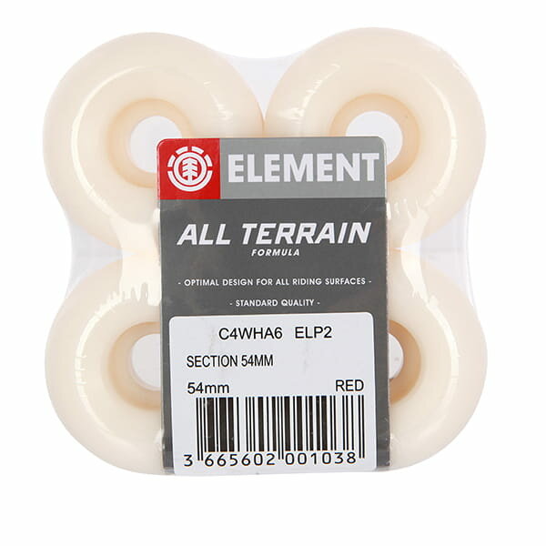 Колеса Для Скейтборда Element Section 54Mm, Цвет разноцветный, Размер OneSize