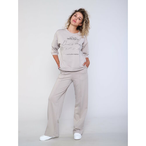 фото Костюм ninel, размер 46, бежевый