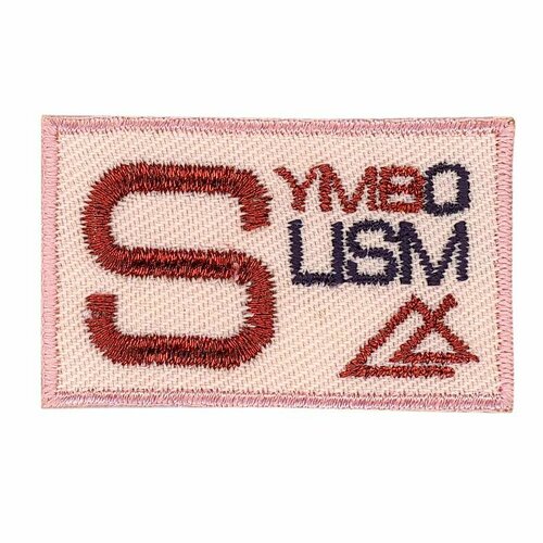 Термоаппликация HKM Symbolism 2,5 x 4 см розовый 0,125 см HKM 35561/1SB