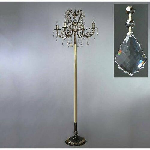 Ambiente 2118F/4 PB New Leaf GRANADA торшер напольный хрустальный