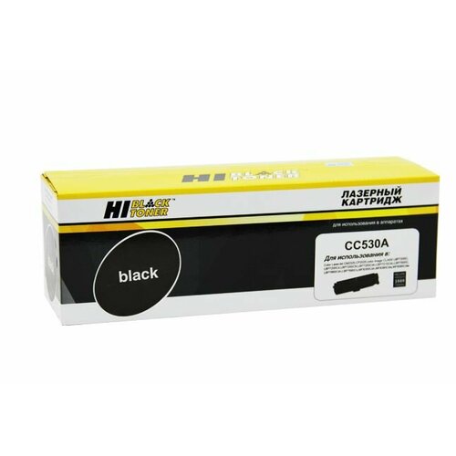 Картридж Hi-Black (HB-CC530A/№ 718) для HP CLJ CP2025/CM2320/Canon LBP7200, Bk, 3,5K картридж hp cc530a c718bk совместимый master для clj cp2025 cm2320 canon lbp 7200 mf8330 8350 3 5k black