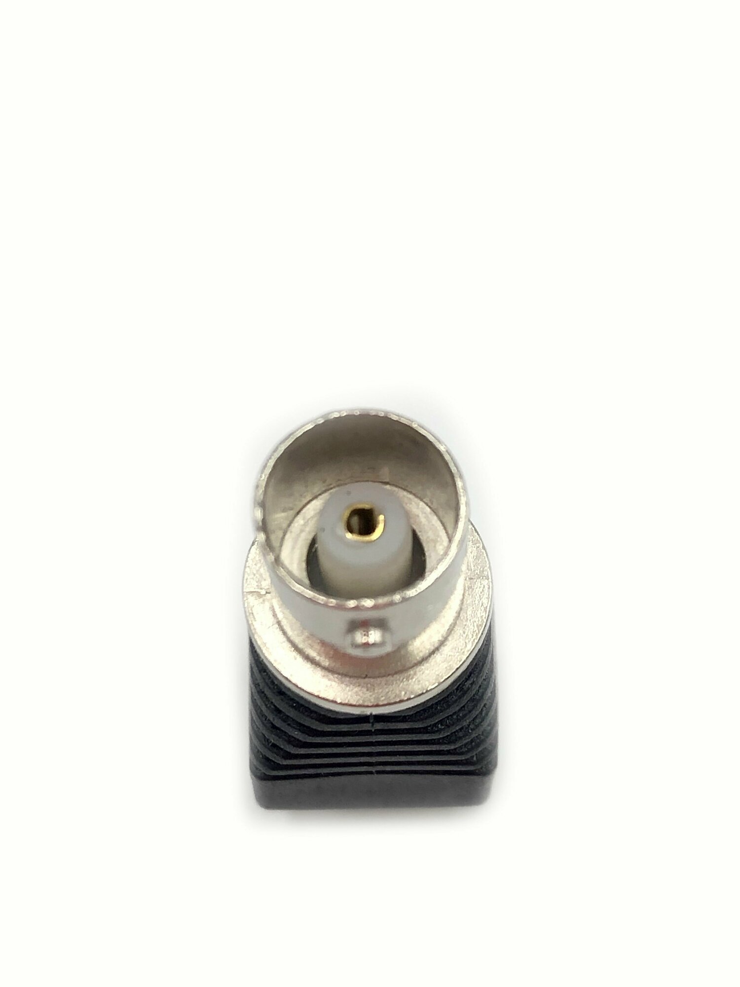 Разъем BNC гнездо пластик на кабель, под винт ( 2 штуки) — фото 1