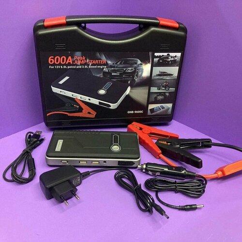 Пуско-зарядное устройство бустер Jump Starter 600A 9600C