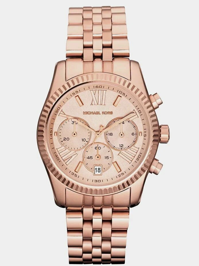 Наручные часы MICHAEL KORS Lexington, золотой, розовый