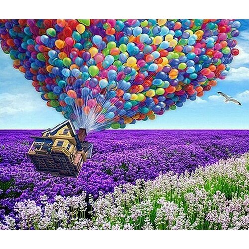 Картина по номерам на холсте с подрамником. 40x50: Paintboy - Воздушные шары