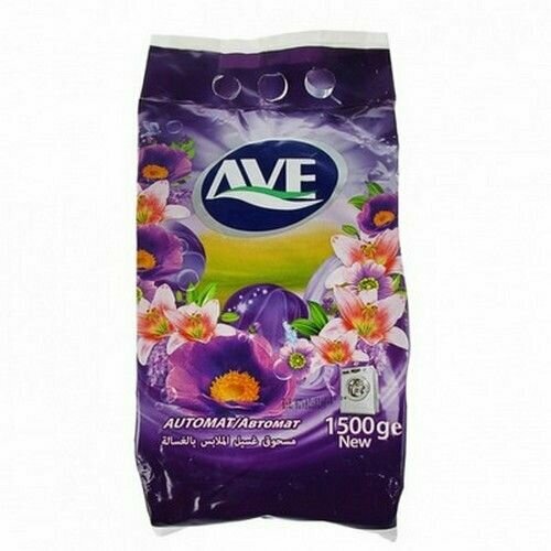 AVE Порошок стиральный Fabric Care автомат для стирки всех видов ткани, 1500 г