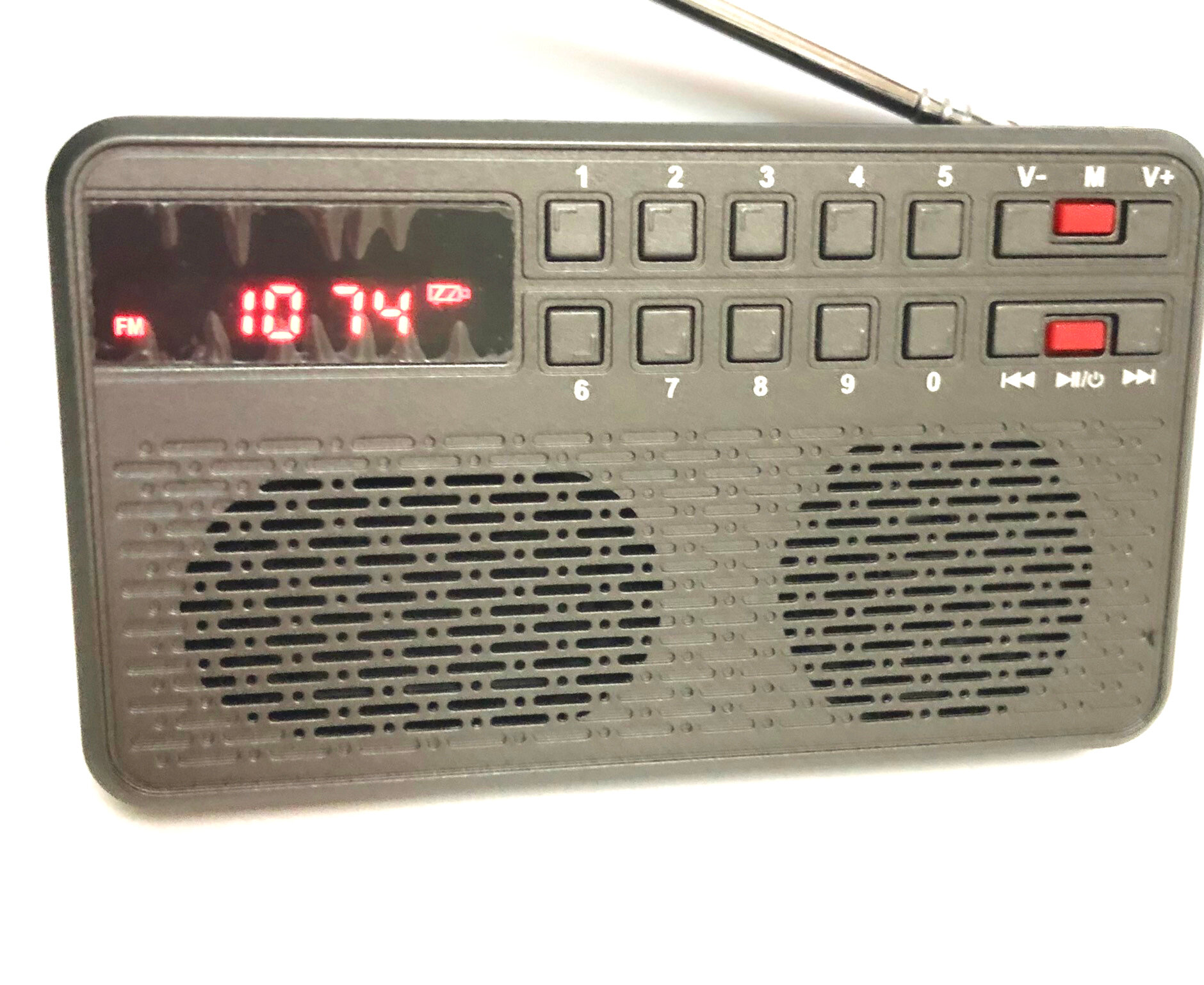 Карманный радиоприемник с MP-3 MAKS MR-270 USB серый