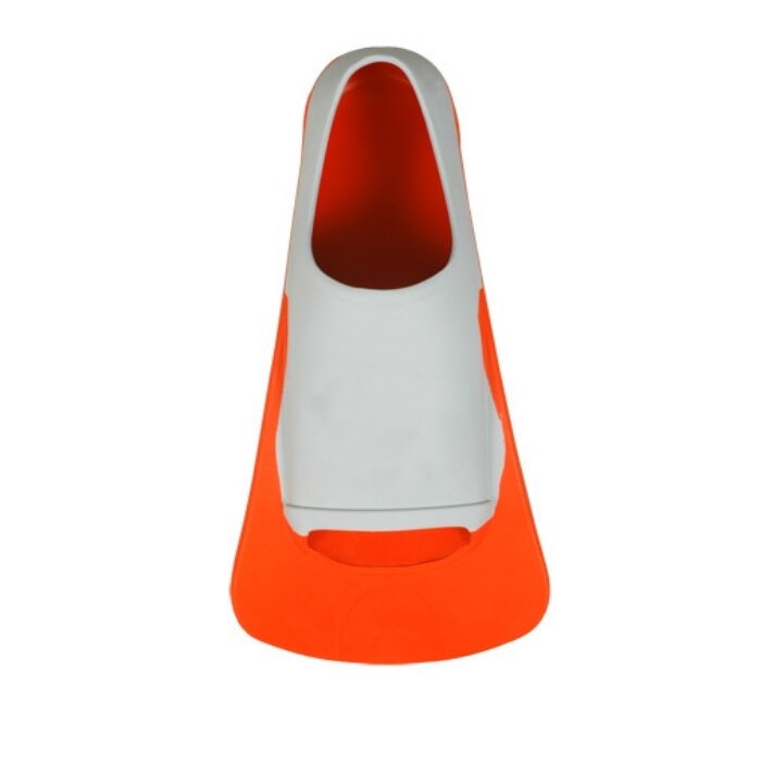 Ласты тренировочные, резиновые, р-р XS, оранжевый