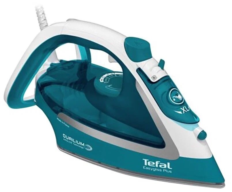 Утюг Tefal Easygliss Plus FV5772E0, зелeный