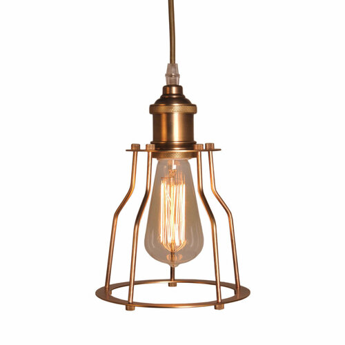 Подвесной светильник Edison Metal Frame CH022-1-BRS