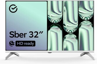 Телевизор 32" SBER HD, белый (SDX-32H2125)