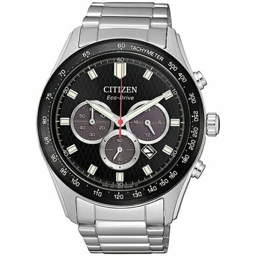 Наручные часы CITIZEN Eco-Drive CA4454-89E, серебряный, черный