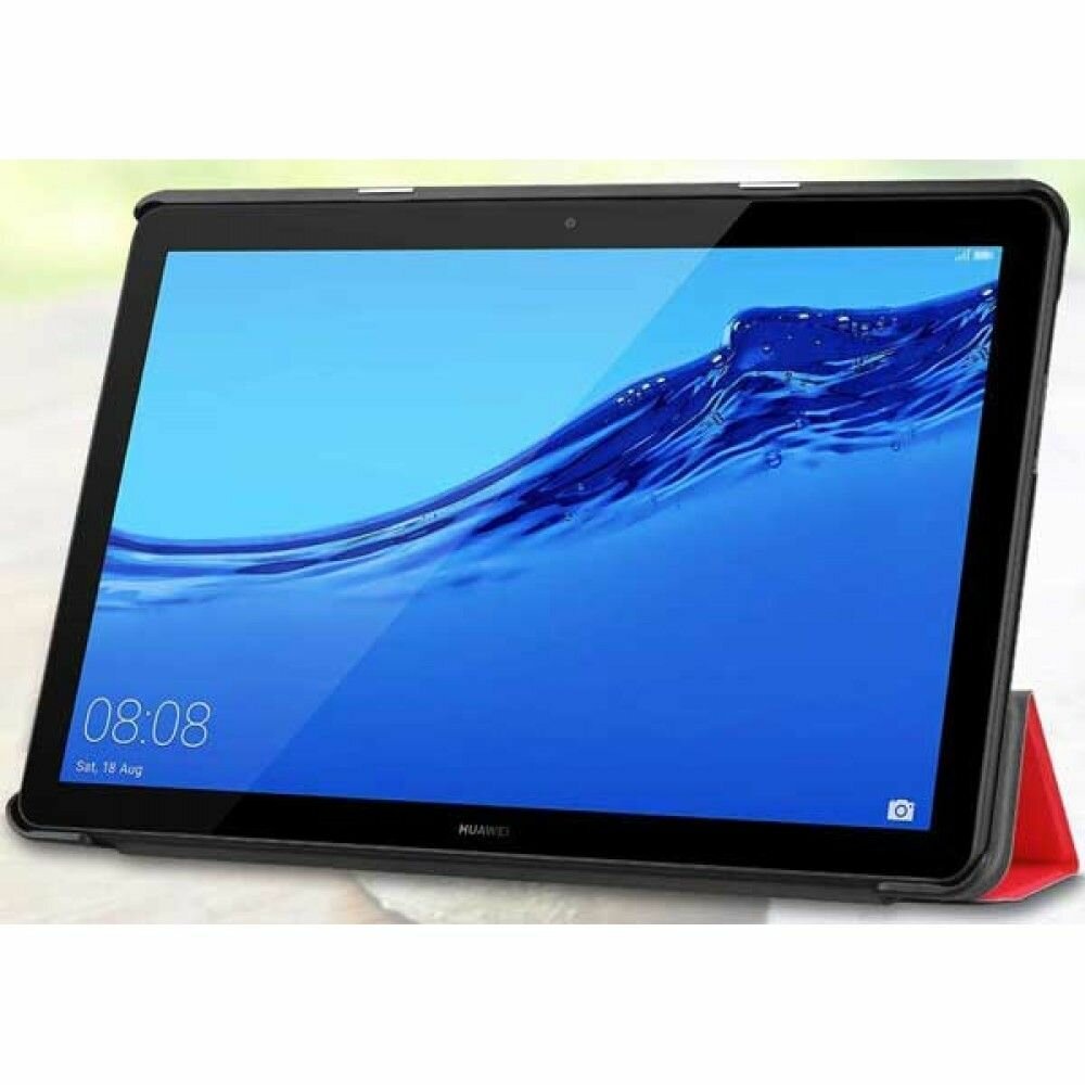 Умный чехол для HUAWEI MediaPad T5 10.0, красный