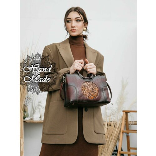 фото Сумка lumida, бордовый